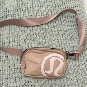 Lululemon Tan Crossbody Bag